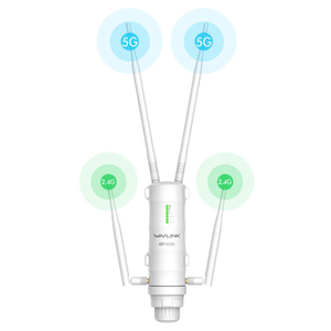 Wavlink Ac1200 2.4G/ 5G Công Suất Cao Ngoài Trời Không Thấm Nước Dài Phạm Vi <span class=keywords><strong>Extender</strong></span> Dual Band Không Dây AP <span class=keywords><strong>Wifi</strong></span> Tín Hiệu Booster <span class=keywords><strong>Repeater</strong></span> - Product Image 1