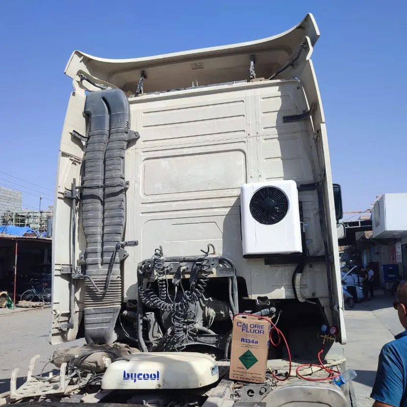 كينجكليما أرخص أنظمة تكييف الهواء شاحنة rv كارافان كامبر كهربائي 12 فولت 24 فولت مكيف هواء للشاحنة
