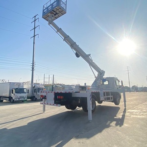 โรงงานขายตรงรถบรรทุกติดตั้งแท่นยกตัวคนทำงาน Dongfeng 24 เมตร - Product Image 6