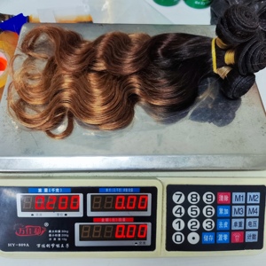 Letsfly Paquetes de Cabello Humano con Ondas Corporales 1BT30 Marrón 16 Pulgadas 40 gramos 100% Cabello Humano Trama de Cabello 20 Piezas 99USD - Product Image 6