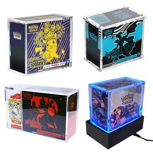 Caixa Booster Magnética de Acrílico Transparente para ETB, Usada para Caixa de Cartas do Jogo Pokémon TCG, Caixa de Cartas Colecionáveis e Caixa de Treinador de Elite - Product Image 1