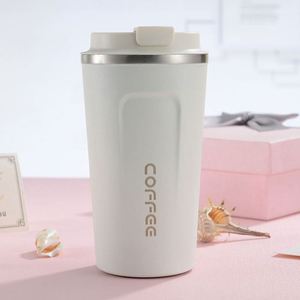 304 Stainless Steel <b>Insulated</b> Vacuum Bottle 13oz 17oz Coffee Cup Car Portable Water <b>Flask</b> with Lid - Product Image 4