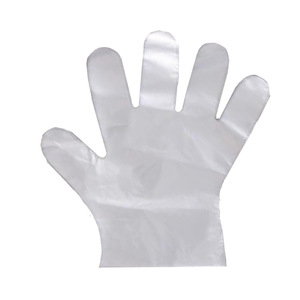 Gants en plastique jetables épais, 10 pièces, manicle de restauration, soins des cheveux, <span class=keywords><strong>film</strong></span> à main, homard, transparents, durables, en PVC - Product Image 4