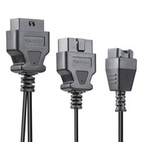 Adaptador Original OBDSTAR FCA 12+8 para X300 DP/ X300 DP Plus/ X300 PRO4/ Odo Master/ X200 PRO2