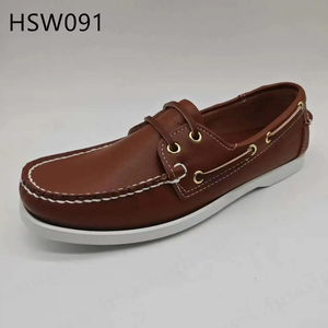 ZYF, Zapatos Náuticos Casuales de Estilo Continental con Cordones Hechos a Mano para Caminar por el Barrio, Antiolor, Zapatos Penny de Moda HSW091 - Product Image 4