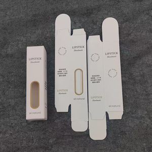 Boîtes d'emballage <span class=keywords><strong>en</strong></span> papier pour <span class=keywords><strong>lentilles</strong></span> de contact et gloss à lèvres, avec logo gaufré, pelliculage mat et fenêtre de présentation, vente <span class=keywords><strong>en</strong></span> gros - Product Image 3