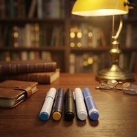 Stylo distributeur jetable en verre borosilicate 3 ml – Emballage