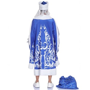 Costume da Babbo Natale Russo - Abito Natalizio per Uomo, Costume di <span class=keywords><strong>Capodanno</strong></span> Europeo, <span class=keywords><strong>Abbigliamento</strong></span> Natalizio - Product Image 6