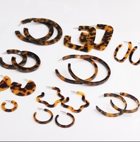 Plaques en acrylique coulé effet écaille de tortue, panneaux en plastique PMMA pour la fabrication d'objets artisanaux, adaptés à la découpe et à la gravure au laser