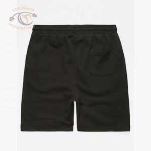 กางเกงขาสั้นออกกำลังกายผู้ชายใส่สบาย ระบายอากาศได้ดี ลายเรียบ ผ้าขนสัตว์ ความยาวระดับเข่า เอวกลาง มีเชือกผูก - Product Image 3