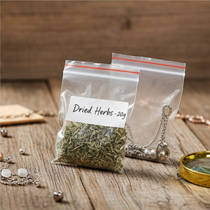 Bolsas de Plástico Transparente con Cierre Hermético Reutilizables para Congelador, Bolsas de Plástico para Almacenamiento de Alimentos, Bolsas de Plástico para Congelar - Product Image 1