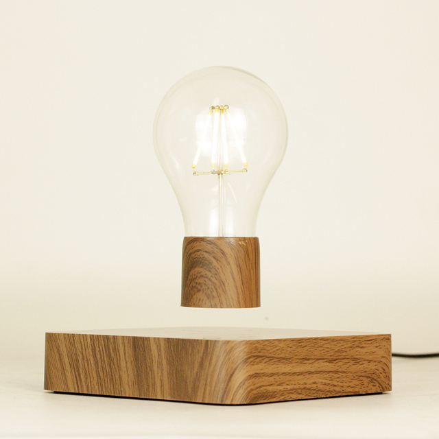 Manufacturer Wholesale Magnetic Levitation LED Night Light Bulb Creative Girl Ins Source for Bedroom Bedside Decoration