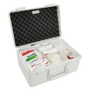Convenient Rescue Kit Durable Medic Box Case Waterproof First Aid Kit Hard Plastic Trauma Kit With Custom Logo And Foam