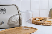 Gobelet en forme de U de 700 ml avec impression personnalisée, pour smoothies, jus, café glacé, avec paille et couvercle