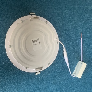दौर वर्ग Recessed/lampu/स्लिम एलईडी दीपक पैनल पॉट रोशनी डबल रंग कोई Fliker एम्बेडेड फ्लैट छत नीचे रोशनी - Product Image 3
