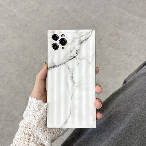 De moda de maletero <span class=keywords><strong>funda</strong></span> para teléfono para <span class=keywords><strong>iphone</strong></span> 12 pro max con patrón de mármol para <span class=keywords><strong>iphone</strong></span> <span class=keywords><strong>11</strong></span> cuadrado borde teléfono caso - Product Image 5