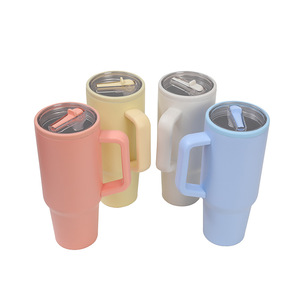 Nuova <span class=keywords><strong>tazza</strong></span> ghiacciaia 304 in acciaio inossidabile a bocca diritta pieghevole e assorbente <span class=keywords><strong>tazza</strong></span> thermos di alto valore con manico creativo - Product Image 5
