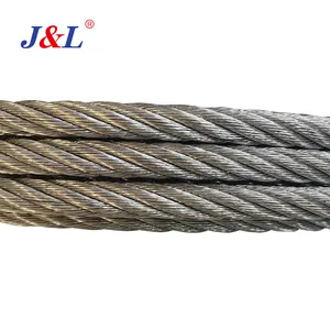 Julisling ברזל מגולוון חוט מחיר עיסוי שולחן חבל 6 * 19-fc 15 * k7 בנייה טובה אישית איכות