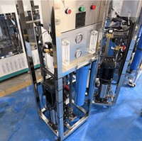 Système de purification d'eau par osmose inverse industriel haute performance 500 LPH, machine de production d'eau pure