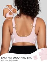 Soutien-gorge Jelly Grande Taille pour Femme, Sans Armature, Respirant, Correcteur de Posture, Soutien Anti-Affaissement