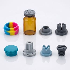 Silicone Vial Caps Covers Leak Proof Reusable 3Ml 5Ml 10Ml 20Ml Glass Bottle Protective <b>Rubber</b> <b>Stopper</b> Various Colors - Product Image 2