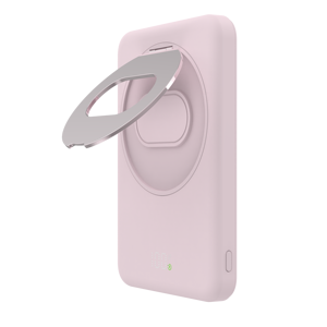 Sản phẩm mới ra mắt tế bào bán trạng thái rắn 5000mAh 20W PD + 15W không dây sạc nhanh ngân hàng điện với chân đế xoay 360 ° - Product Image 2