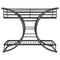 Lit superposé à double étage avec structure en métal, forte capacité de charge, design moderne pour l'école, l'hôpital, l'appartement, couleur personnalisée