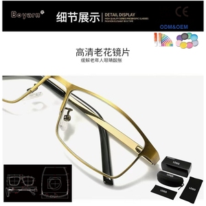 Gafas <span class=keywords><strong>de</strong></span> <span class=keywords><strong>Lectura</strong></span> con Filtro <span class=keywords><strong>de</strong></span> Luz Azul Boyarn, Montura Metálica, <span class=keywords><strong>Lentes</strong></span> <span class=keywords><strong>de</strong></span> Resina <span class=keywords><strong>de</strong></span> Alta Definición, para Hombre y Mujer - Product Image 2