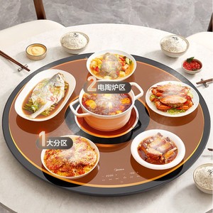 Placa Calefactora Multifuncional Midea de Cerámica con Control Táctil, Placa Eléctrica para Uso en el Hogar y Dormitorios - Product Image 3