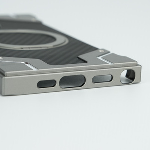 เคสโทรศัพท์แม่เหล็กสำหรับซัมซุง S23อัลตร้าเคสมือถือไร้กรอบอลูมิเนียมคาเฟราเคสโทรศัพท์แม่เหล็กสำหรับซัมซุง S24 S22ฝาครอบแบบพิเศษ - Product Image 2