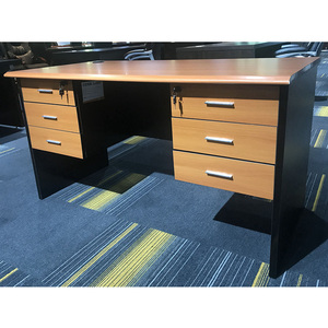 Bàn làm việc văn phòng nhỏ gọn, chống cháy, giá rẻ, phổ biến, chất liệu <span class=keywords><strong>MDF</strong></span>, kiểu hiện đại, thiết kế bàn làm việc cho phòng. - Product Image 5