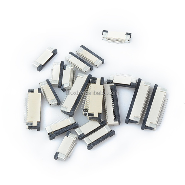 FPC Flat Line 0.5mm/1.0mm Pitch 4P 5P 6P 7P 8P-60Pins FPC Connector Top Bottom Contact Horizontal Vertical ZIF SMT FFC Terminal