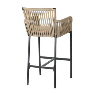 Tabouret de bar d'extérieur en corde tressée pour <span class=keywords><strong>terrasse</strong></span> et jardin - Product Image 6
