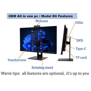 Máy Tính Để Bàn 8Gb OEM <span class=keywords><strong>AIO</strong></span> Computadora I7 Máy Tính Để Bàn Tất Cả Trong Một 1080 Máy Tính PC Đầy Đủ Máy Tính 24Inch Game Thủ - Product Image 6