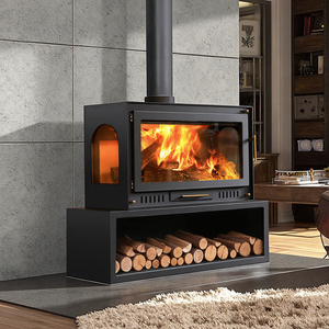 <span class=keywords><strong>Estufa</strong></span> de Leña de Acero al Carbono de Ahorro Energético para Calefacción Interior Chimenea de Leña Calentador de Leña <span class=keywords><strong>Estufa</strong></span> de Inserción para Interiores - Product Image 1