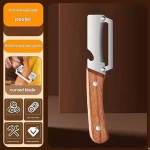 Affettatrice Multifunzione in Acciaio Inox per Cipolle, Pelapatate per Frutta e Verdura, Taglia Patate, Melone Invernale e Cipollotti per Uso in Cucina - Product Image 6