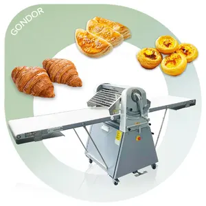 Electrica Automatic Reversible Pastelitos Laminadora De Masa Panaderia Para Galletas 30 Kg Hojaldre Snack Machine