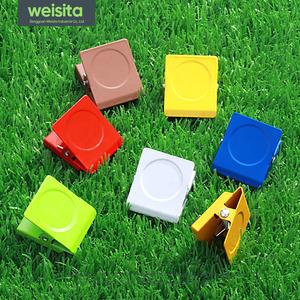 8 cái/lốc nhiệm vụ đầy màu sắc tủ lạnh bảng trắng nam châm Clip ảnh giấy Clip trang trí văn phòng cung cấp chất kết dính Clip - Product Image 6