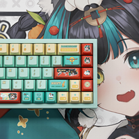 Keyboard Gaming Mekanik Mini 65% ISO/ANSI/ABNT2 yang Dapat Disesuaikan, RGB, Mendukung Hot-swap, Dapat Dikustomisasi Bahasa Prancis/Jerman/Portugis Brasil, Dll.
