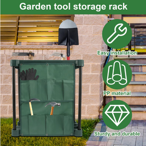 MultiPurposes Yard Shed Outdoor Lightweight Farm <b>Tools</b> Storage Rack Garden <b>Tool</b> Equipments Storage Garden <b>Tool</b> <b>Organizer</b> Stand - Product Image 4