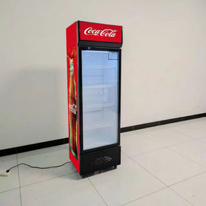 Congélateur vertical vitré pour boissons, réfrigérateur de présentation pour cola et boissons, idéal pour les magasins - Product Image 2