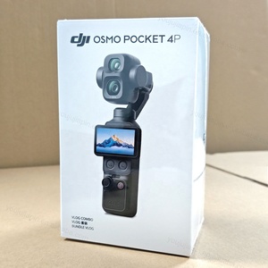 DJI Osmo Pocket 4P กล้องคู่ CMOS ขนาด 1 นิ้ว พร้อมกิมบอล ซูมเทเลโฟโต้ F2.0 17 สต็อป <span class=keywords><strong>DR</strong></span> วิดีโอ 4K กลางคืน ชาร์จเร็ว 18 นาที มีสินค้าพร้อมส่ง - Product Image 1