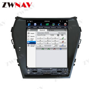 Reproductor Multimedia para Automóvil con Pantalla Grande Estilo Tesla, Android 9.0, para Hyundai <span class=keywords><strong>Santa</strong></span> <span class=keywords><strong>Fe</strong></span> Ix45 2013-2018, GPS, Audio, Radio, Estéreo, Unidad Principal BT - Product Image 4