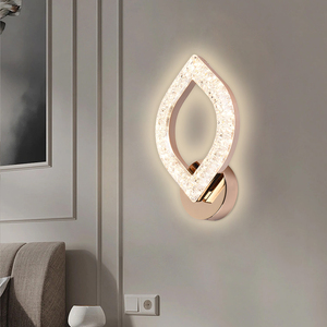 Oem/ODM Acrylic Dimmable ánh sáng LED phòng tắm hiện đại cạnh giường ngủ tường ánh sáng phân đoạn ổ đĩa LED Đèn tường - Product Image 1