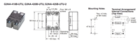 SPST-NO relay Solid State AC100-240 asli baru 25A 180-528V