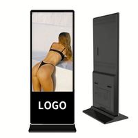 Écran tactile vertical 4K de 43 pouces IP65 avec SDK pour affichage numérique, affichage publicitaire extérieur, ascenseurs, centres commerciaux, signalétique, éducation