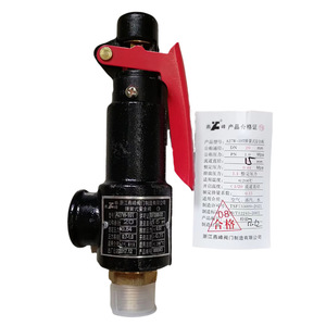 Válvula de seguridad A27W 10T 16T roscada ajustable de tipo aire, válvula de alivio de baja presión para vapor y agua, efecto directo OEM - Product Image 3