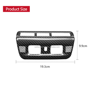 Shasha fibre de carbone voiture toit supérieur liseuse panneau carbone sec voiture accessoires pour Chevrolet <span class=keywords><strong>Corvette</strong></span> C8 2020 ans jusqu'à - Product Image 6