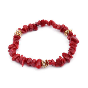 بوهو الأزياء الكلاسيكية الذهب دائرة الزركون مجوهرات ، اليدوية الطبيعية الفيروز كريستال الكوارتز رقائق سوار مُزين بالخرز - Product Image 5