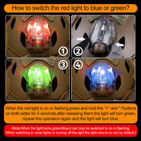 Lampes tactiques pour armes LT-13, nylon haute pression avec conception multifonctionnelle et fermeture magique